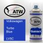 Preview: Volkswagen, Turbo Blue, LV5C: 400ml Sprühdose, von ATW Autoteile West.